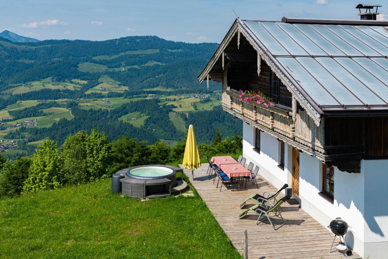Villa Scheibenwald Huette à Kössen Extérieur photo