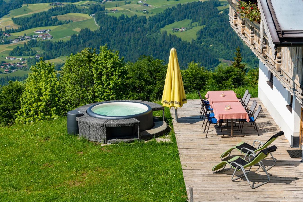 Villa Scheibenwald Huette à Kössen Extérieur photo